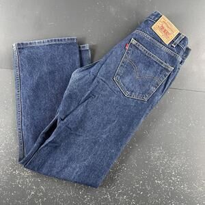 VTG Levis 517 Jeans Mens 33x33 Bootcut Raw Indigo Red Tab Y2K 90's Honeycomb